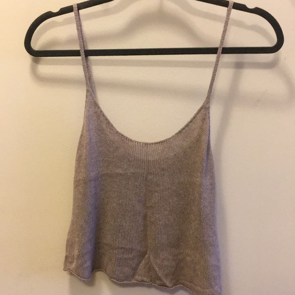 Brandy Melville Tops - Brandy Melville knit crop top